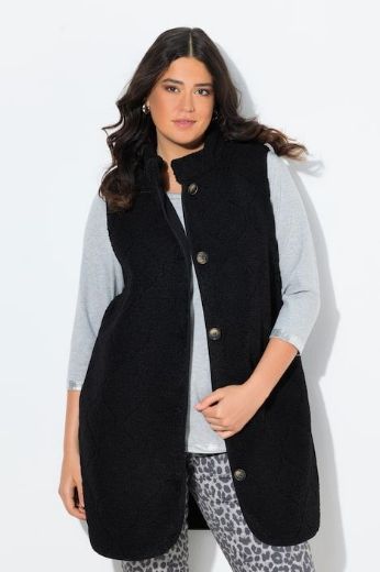 Moda za polnejše Prsluk od flisa plus velikost, xxl, Ulla Popken in Johann Popken (JP1880)