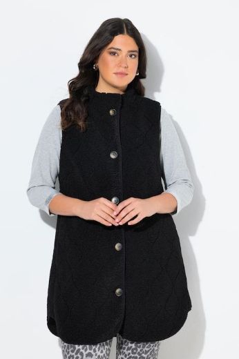 Moda za polnejše Prsluk od flisa plus velikost, xxl, Ulla Popken in Johann Popken (JP1880)