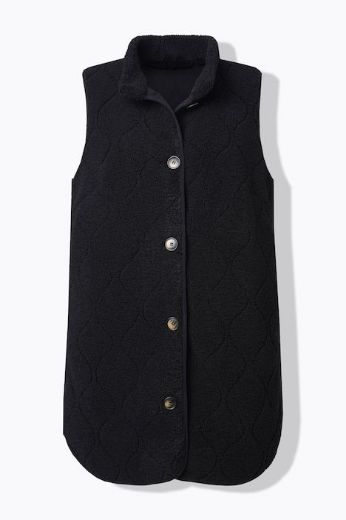 Moda za polnejše Prsluk od flisa plus velikost, xxl, Ulla Popken in Johann Popken (JP1880)