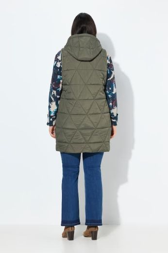 Moda za polnejše Prsluk prošiveni s kapuljačom plus velikost, xxl, Ulla Popken in Johann Popken (JP1880)