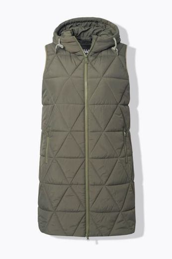 Moda za polnejše Prsluk prošiveni s kapuljačom plus velikost, xxl, Ulla Popken in Johann Popken (JP1880)