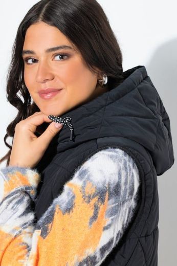 Moda za polnejše Prsluk prošiveni s kapuljačom plus velikost, xxl, Ulla Popken in Johann Popken (JP1880)