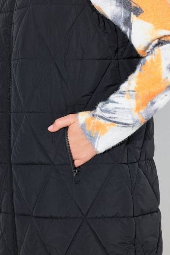 Moda za polnejše Prsluk prošiveni s kapuljačom plus velikost, xxl, Ulla Popken in Johann Popken (JP1880)