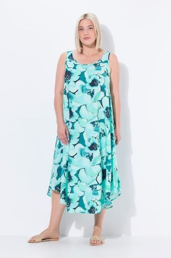 Moda za polnejše Haljina midi bez rukava plus velikost, xxl, Ulla Popken in Johann Popken (JP1880)