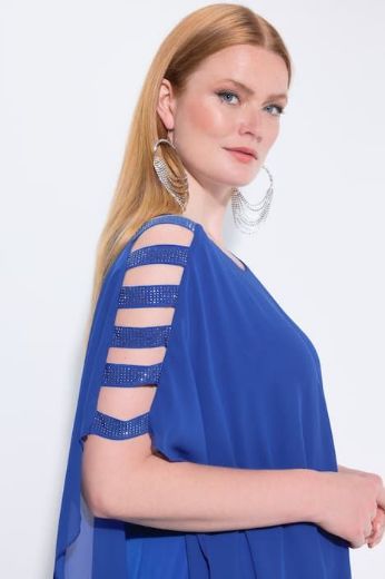 Moda za polnejše Kombinezon širokih nogavica plus velikost, xxl, Ulla Popken in Johann Popken (JP1880)