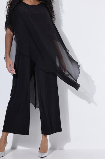 Moda za polnejše Kombinezon širokih nogavica plus velikost, xxl, Ulla Popken in Johann Popken (JP1880)