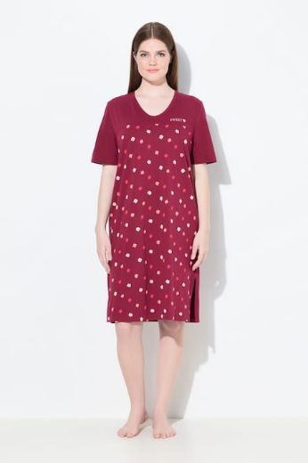 Moda za polnejše Spavaćica kratjh rukava plus velikost, xxl, Ulla Popken in Johann Popken (JP1880)