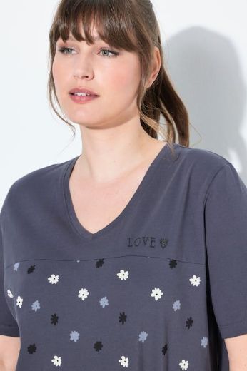 Moda za polnejše Spavaćica kratjh rukava plus velikost, xxl, Ulla Popken in Johann Popken (JP1880)