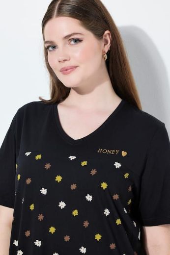 Moda za polnejše Spavaćica kratjh rukava plus velikost, xxl, Ulla Popken in Johann Popken (JP1880)