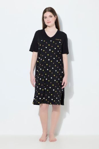 Moda za polnejše Spavaćica kratjh rukava plus velikost, xxl, Ulla Popken in Johann Popken (JP1880)