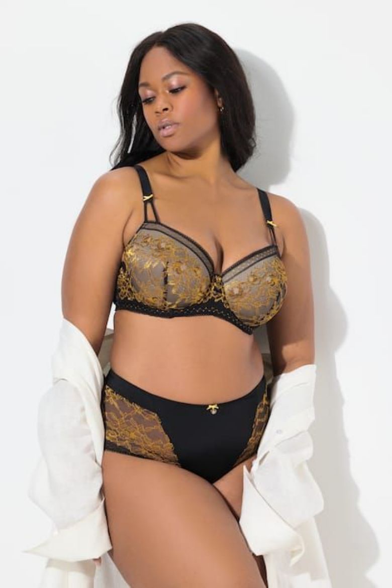 Moda za polnejše Grudnjak sa žicom plus velikost, xxl, Ulla Popken in Johann Popken (JP1880)