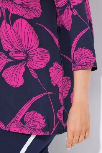 Moda za polnejše Majica cvjetnog printa plus velikost, xxl, Ulla Popken in Johann Popken (JP1880)