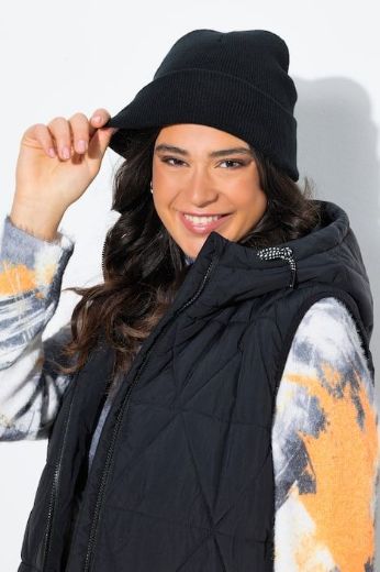 Moda za polnejše Kapa pletena plus velikost, xxl, Ulla Popken in Johann Popken (JP1880)