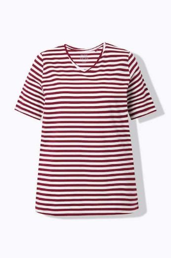 Moda za polnejše Majica kratkih rukava 2 komada plus velikost, xxl, Ulla Popken in Johann Popken (JP1880)