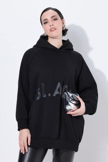 Moda za polnejše Majica dugih rukava s kapuljačom šireg kroja plus velikost, xxl, Ulla Popken in Johann Popken (JP1880)