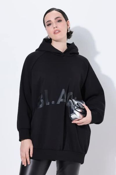 Slika Majica dugih rukava s kapuljačom šireg kroja