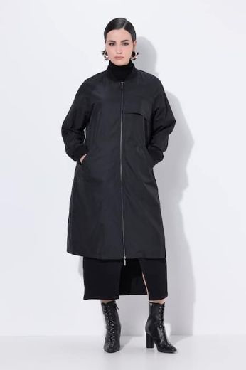 Moda za polnejše Jakna dugog kroja s patentnim zatvaračem plus velikost, xxl, Ulla Popken in Johann Popken (JP1880)