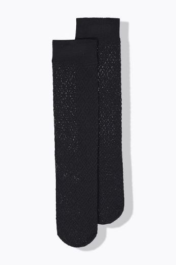 Moda za polnejše Čarape dokoljenke plus velikost, xxl, Ulla Popken in Johann Popken (JP1880)