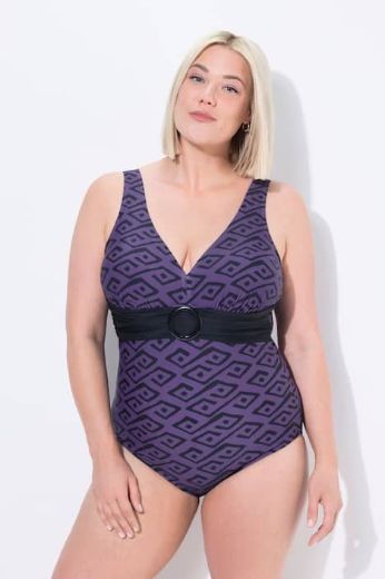 Moda za polnejše Kupaći kostim jednodijelni plus velikost, xxl, Ulla Popken in Johann Popken (JP1880)