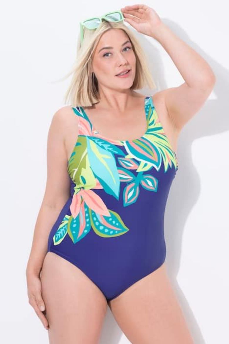 Moda za polnejše Kupaći kostim jednodijelni plus velikost, xxl, Ulla Popken in Johann Popken (JP1880)