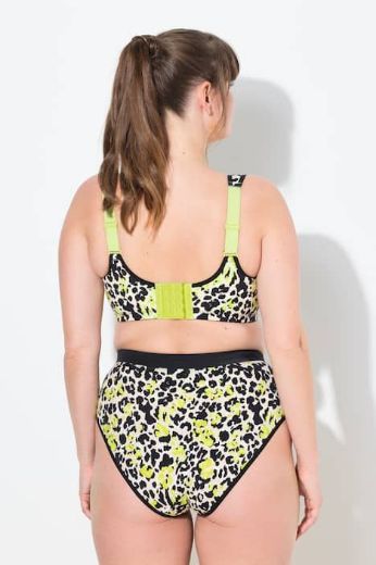 Moda za polnejše Grudnjak sportski s leopard uzorkom plus velikost, xxl, Ulla Popken in Johann Popken (JP1880)