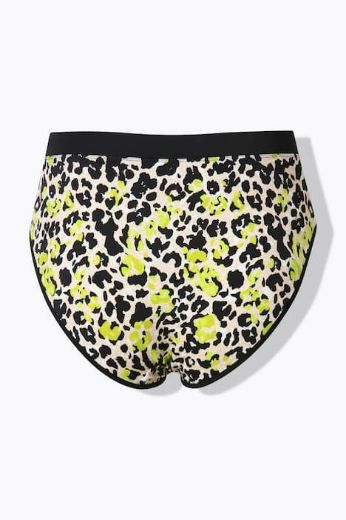 Moda za polnejše Gaćice midi s leopard uzorkom plus velikost, xxl, Ulla Popken in Johann Popken (JP1880)
