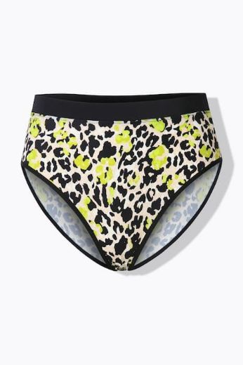 Moda za polnejše Gaćice midi s leopard uzorkom plus velikost, xxl, Ulla Popken in Johann Popken (JP1880)