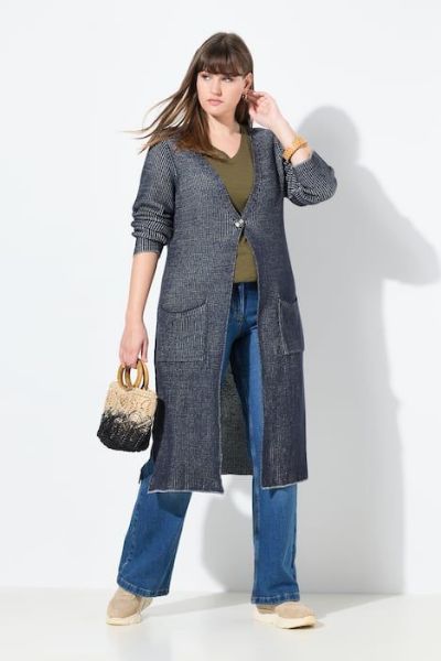 Slika Kardigan dugih rukava dužeg kroja