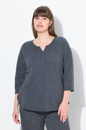 Moda za polnejše Majica 3/4 rukava plus velikost, xxl, Ulla Popken in Johann Popken (JP1880)