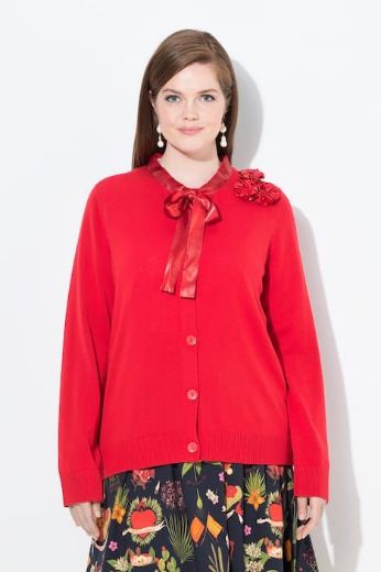 Moda za polnejše Kardigan na kopčanje plus velikost, xxl, Ulla Popken in Johann Popken (JP1880)