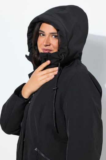 Moda za polnejše Jakna funkcionalna s kapuljačom plus velikost, xxl, Ulla Popken in Johann Popken (JP1880)