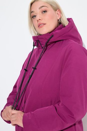 Moda za polnejše Jakna funkcionalna s kapuljačom plus velikost, xxl, Ulla Popken in Johann Popken (JP1880)