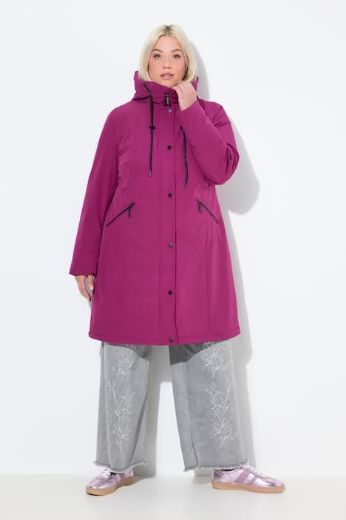 Moda za polnejše Jakna funkcionalna s kapuljačom plus velikost, xxl, Ulla Popken in Johann Popken (JP1880)
