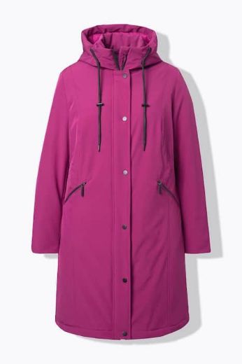 Moda za polnejše Jakna funkcionalna s kapuljačom plus velikost, xxl, Ulla Popken in Johann Popken (JP1880)