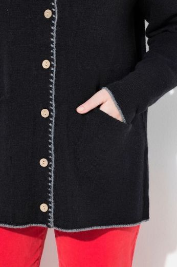 Moda za polnejše Kardigan na kopčanja plus velikost, xxl, Ulla Popken in Johann Popken (JP1880)