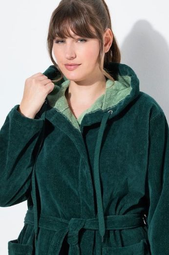 Moda za polnejše Ogrtač s kapuljačom plus velikost, xxl, Ulla Popken in Johann Popken (JP1880)