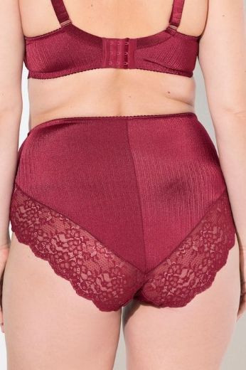 Moda za polnejše Gaćice od satena srednje visokog kroja plus velikost, xxl, Ulla Popken in Johann Popken (JP1880)