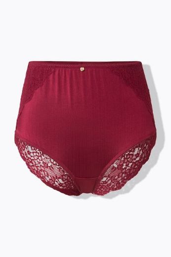Moda za polnejše Gaćice od satena srednje visokog kroja plus velikost, xxl, Ulla Popken in Johann Popken (JP1880)