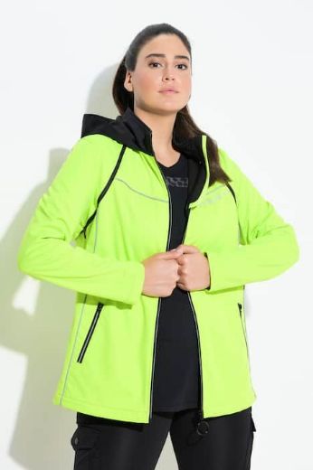 Moda za polnejše Jakna funkcionalna s kapuljačom plus velikost, xxl, Ulla Popken in Johann Popken (JP1880)