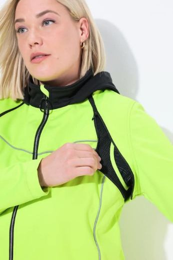 Moda za polnejše Jakna funkcionalna s kapuljačom plus velikost, xxl, Ulla Popken in Johann Popken (JP1880)