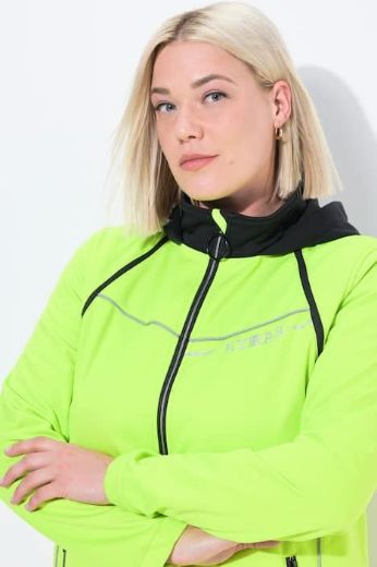 Moda za polnejše Jakna funkcionalna s kapuljačom plus velikost, xxl, Ulla Popken in Johann Popken (JP1880)