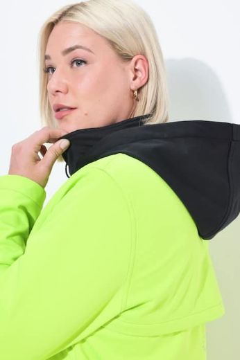 Moda za polnejše Jakna funkcionalna s kapuljačom plus velikost, xxl, Ulla Popken in Johann Popken (JP1880)