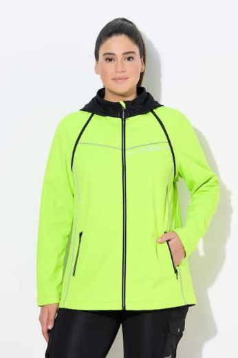Moda za polnejše Jakna funkcionalna s kapuljačom plus velikost, xxl, Ulla Popken in Johann Popken (JP1880)