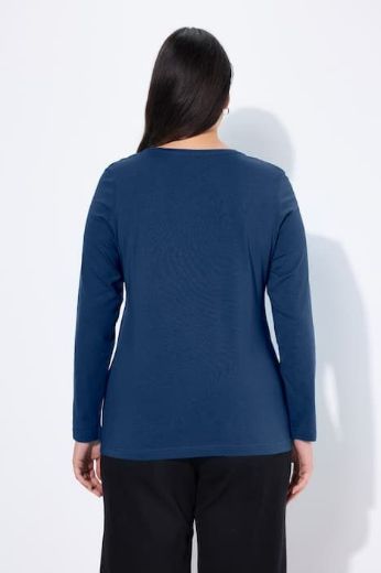 Moda za polnejše Majica dugi rukavi okrugli izrez plus velikost, xxl, Ulla Popken in Johann Popken (JP1880)