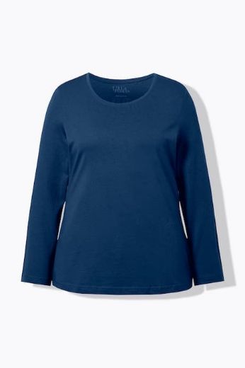 Moda za polnejše Majica dugi rukavi okrugli izrez plus velikost, xxl, Ulla Popken in Johann Popken (JP1880)