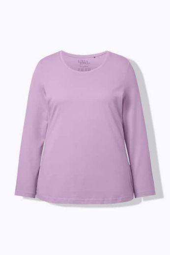Moda za polnejše Majica dugi rukavi okrugli izrez plus velikost, xxl, Ulla Popken in Johann Popken (JP1880)