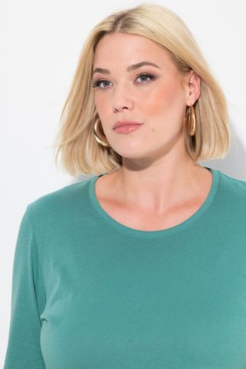 Moda za polnejše Majica dugi rukavi okrugli izrez plus velikost, xxl, Ulla Popken in Johann Popken (JP1880)