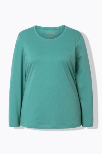 Moda za polnejše Majica dugi rukavi okrugli izrez plus velikost, xxl, Ulla Popken in Johann Popken (JP1880)