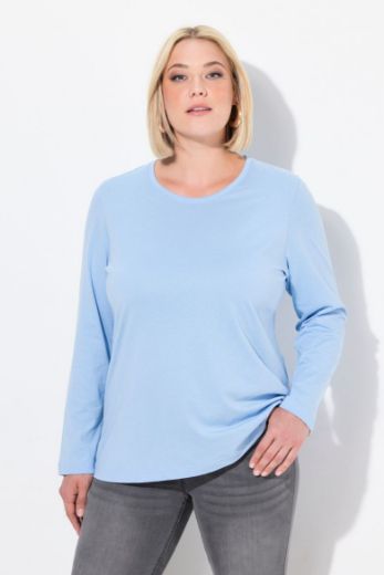 Moda za polnejše Majica dugi rukavi okrugli izrez plus velikost, xxl, Ulla Popken in Johann Popken (JP1880)