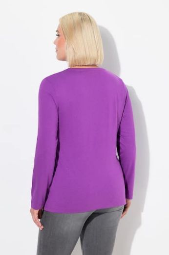 Moda za polnejše Majica dugi rukavi okrugli izrez plus velikost, xxl, Ulla Popken in Johann Popken (JP1880)